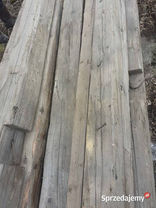 Stare belki XIX wiek ręcznie ciosane Antyki