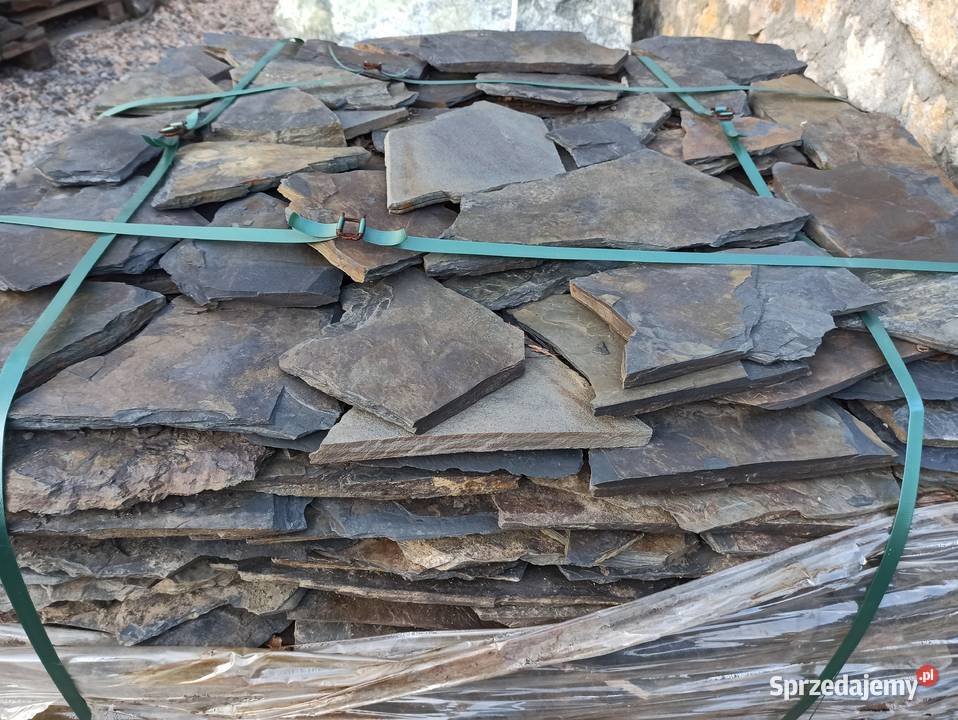 Łupek Elewacyjny czarnobrązowy na elewację