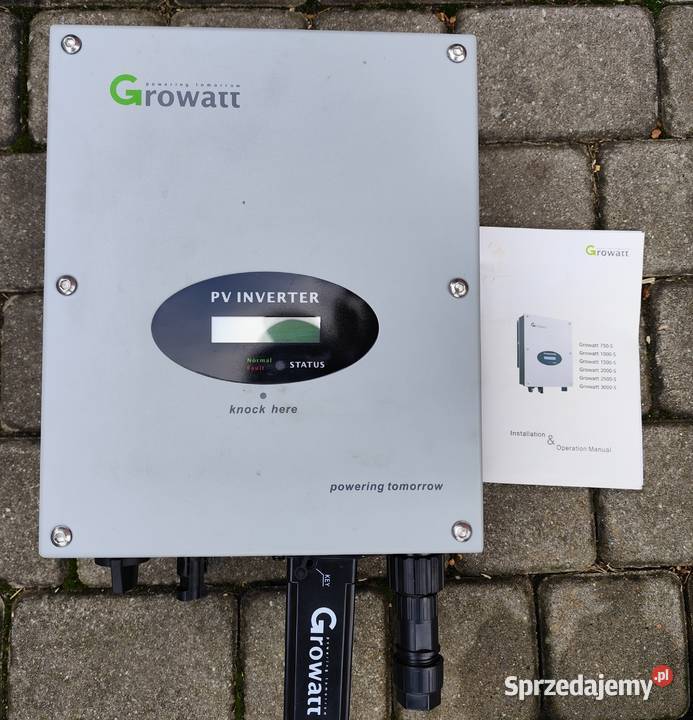 Falownik Growwat 3 kW jednofazowy Płoskie