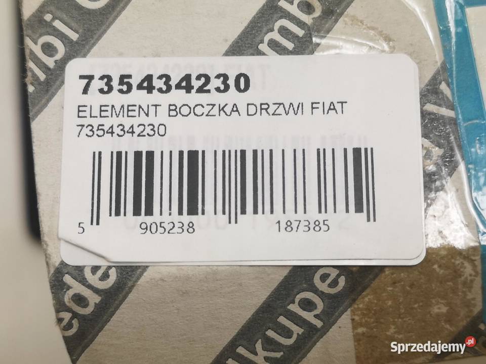LISTWA DRZWI LEWY PRZÓD LANCIA YPSILON 20032009 osobowe
