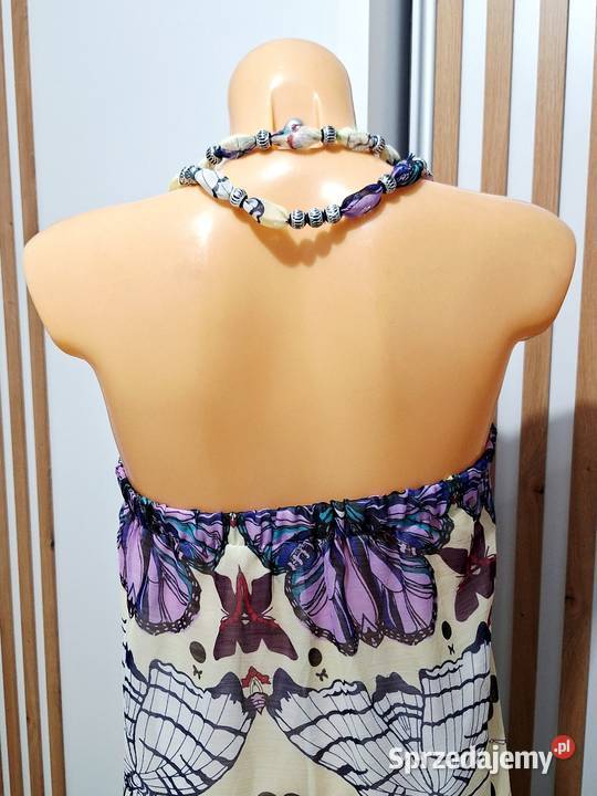 SM Sukienka lato Styl boho kolorowy