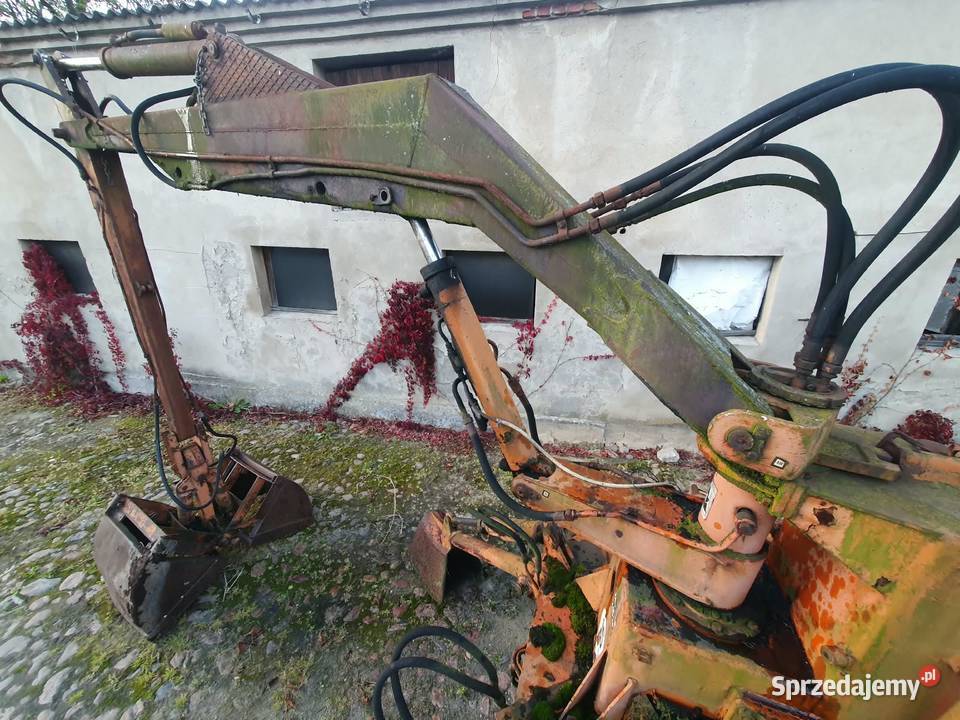Ładowacz Agrozet Humpolec UHZ750 uszkodzony Gorzupia sprzedam