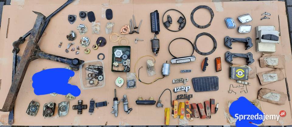 Klamka korbka szyby Warszawa Syrena Fiat 126p wielkopolskie Plewiska