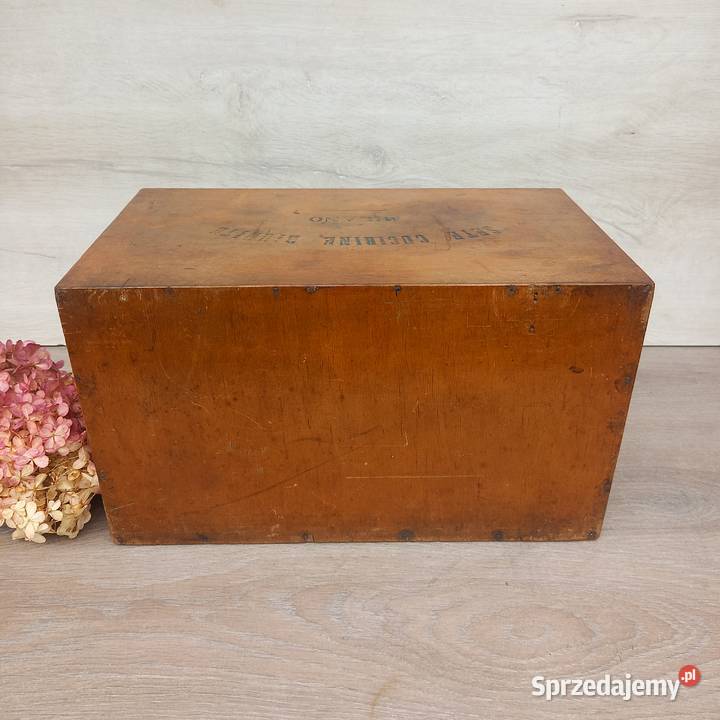 Włoska przedwojenna drewniana szafeczka 4 Pozostałe Warszawa