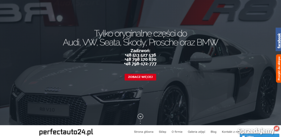 Strona internetowa Tworzenie stron www FIRM host Warszawa informatyka