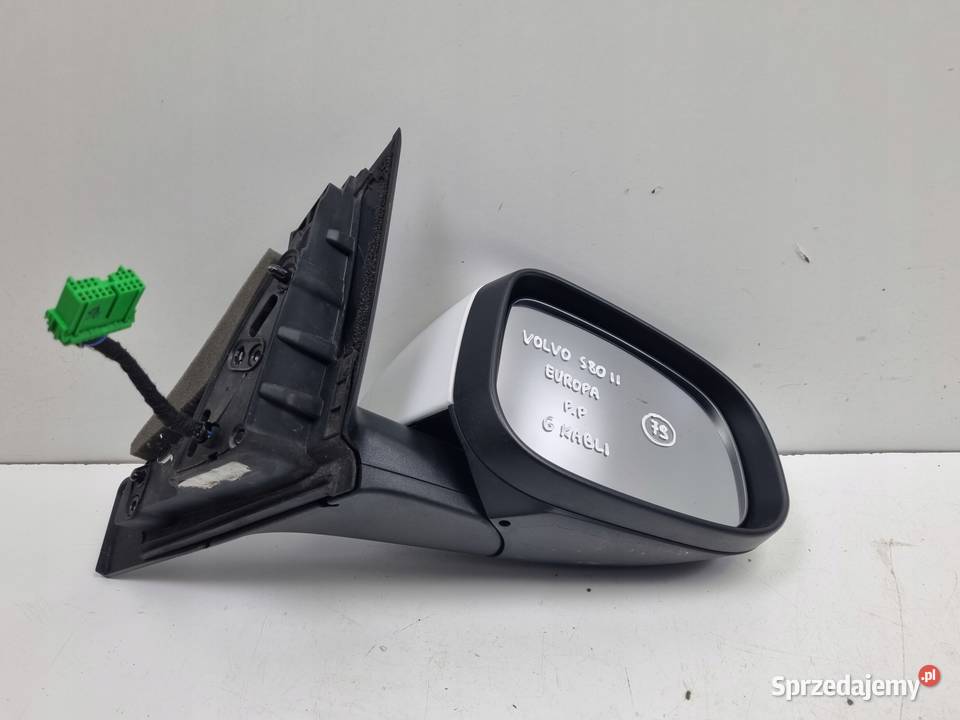 PRAWE LUSTERKO Volvo V70 III S80 II LIFT Rudka