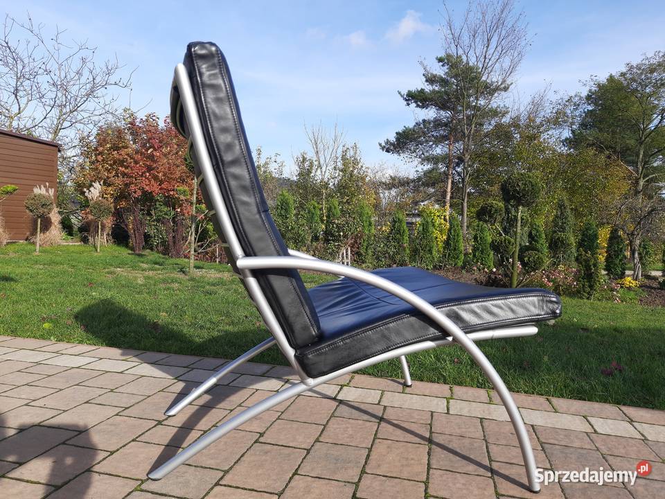 designerski fotel Harvink skóra