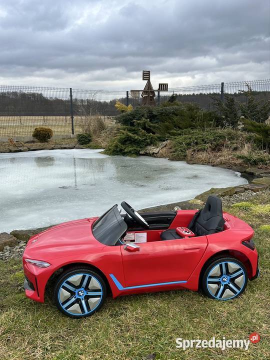 Auto na akumulator BMW i4 Miękkie koła EVA Skóra 18kg Pojazdy elektryczne i spalinowe
