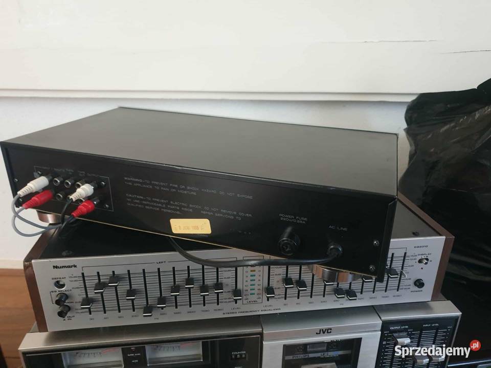 Phonic korektor graficzny vintage Gramofony