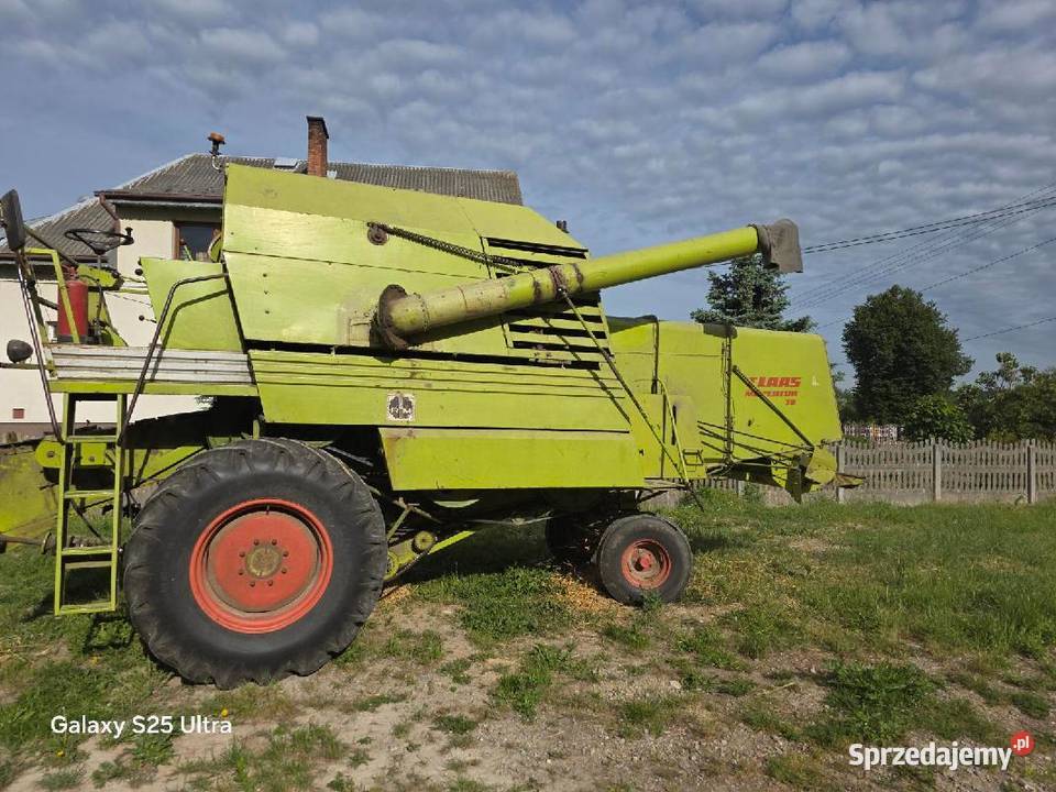Kombajn zbożowy Claas Mercator 70 36 m robocze Spławy Pierwsze