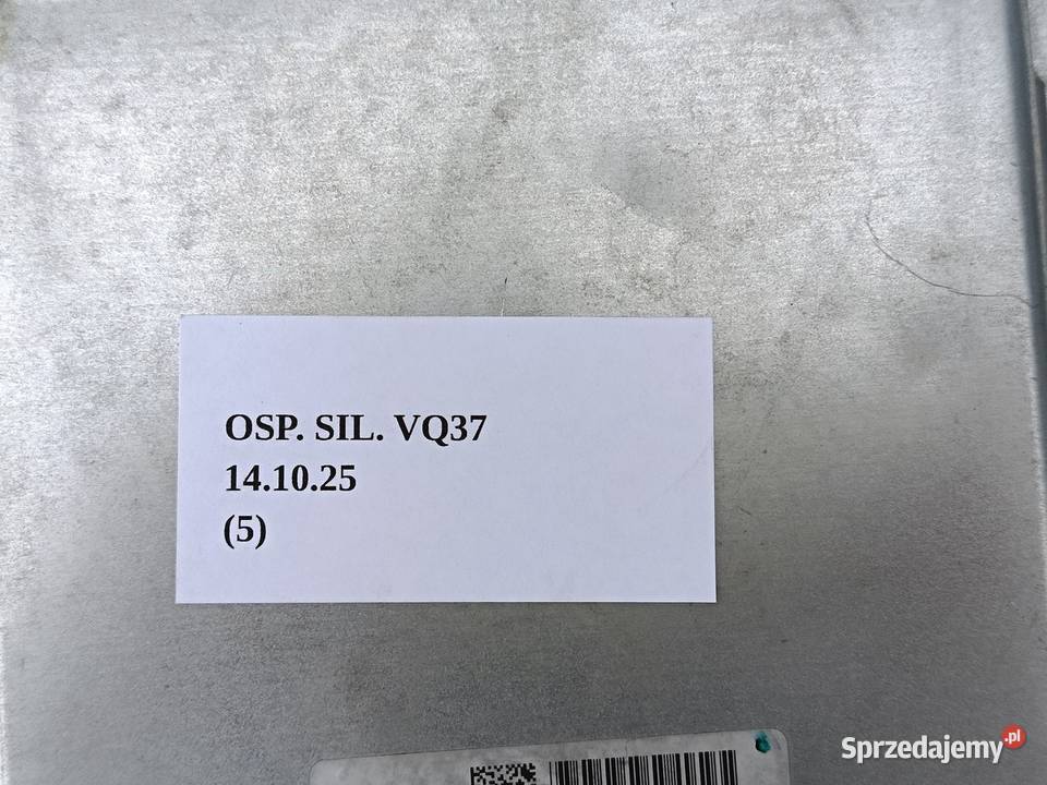 KOMPUTER STEROWNIK SILNIKA NISSAN INFINITI wielkopolskie Nowy Tomyśl