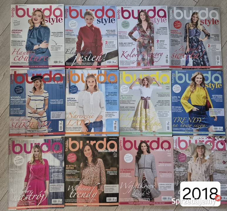 Burda czasopismo z wykrojami