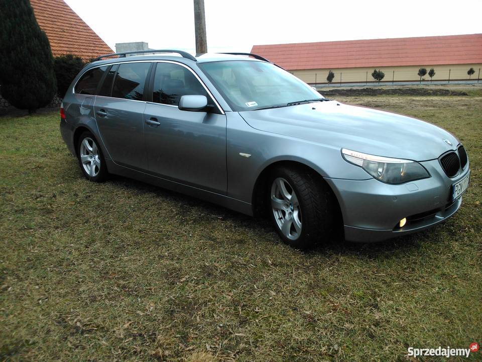 BMW E61 30D skóra automat poduszka powietrzna Gniezno