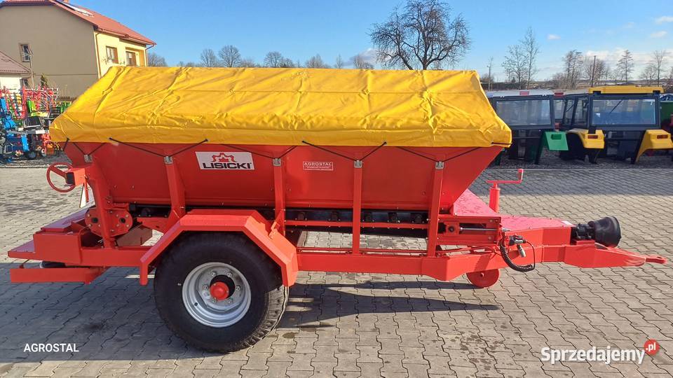 Rozsiewacz Wapna piaskarka solarka firmy LISICKI Rozsiewacze nawozów Tarnogród sprzedam