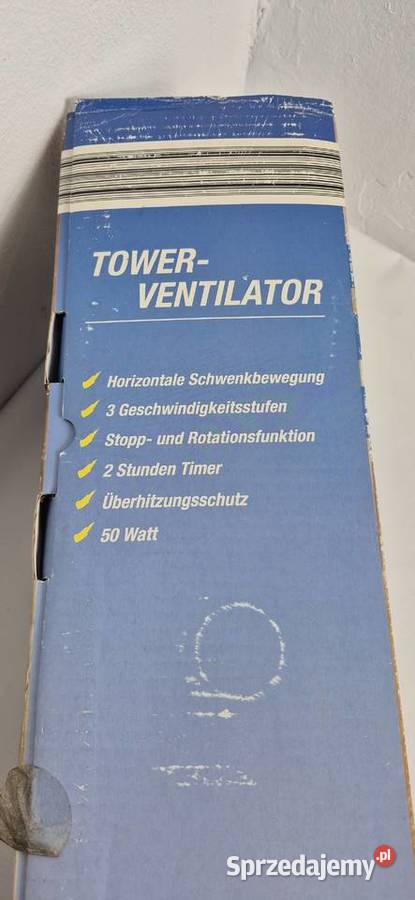 NOWY Wentylator Kolumnowy FiF Medion 50W Timer Biłgoraj