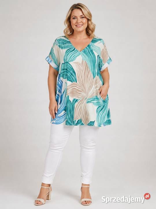 TUNIKA oversize plus size 170210 biust łódzkie Pątnów