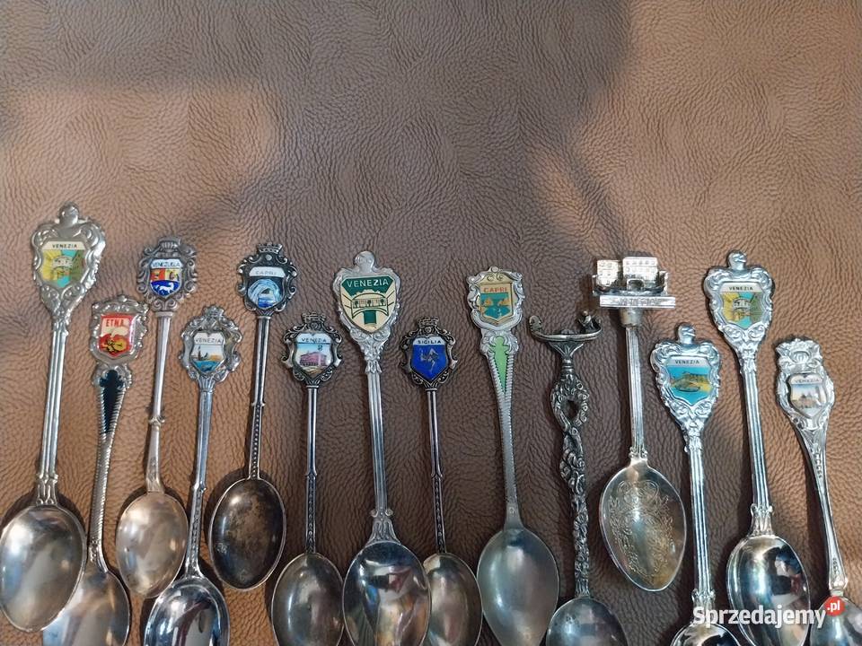 Łyżeczki kolekcjoneskie Ełk sprzedam