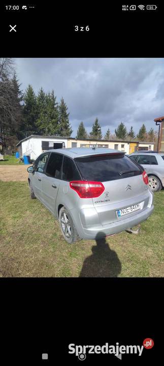Citroen C4 Picasso uszkodzony tempomat warmińsko-mazurskie Olecko