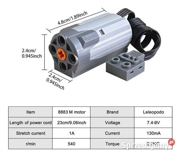 Silniki do Lego Mould King itp Milanówek