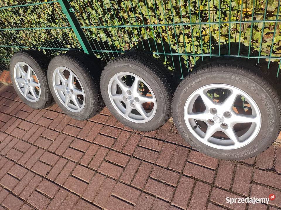 Alufelgi 15 koła alusy 6Jx15 ET38 z oponami Średnica 15" Chodzież