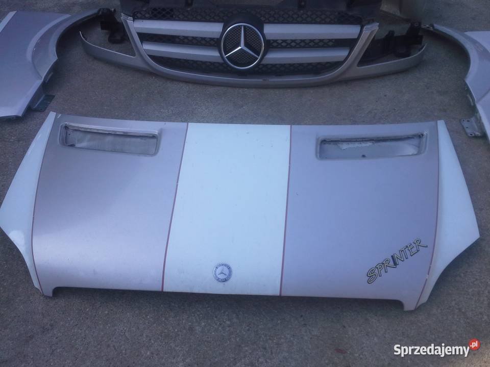 Mercedes Sprinter przód maska zderzak grill części blacharskie Dębno sprzedam