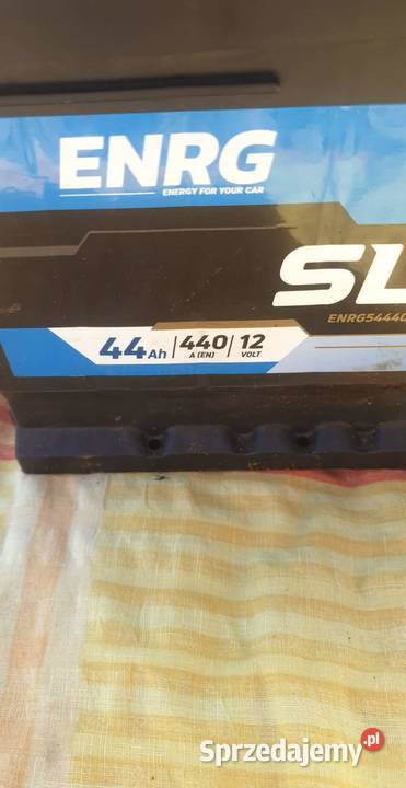 AKUMULATOR 12V ENRG 44AH 440A praktycznie nowy Modlniczka