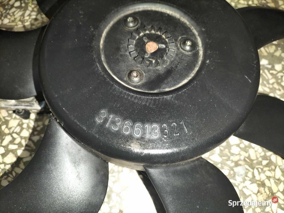 Wentylator chłodnicy FORD FOCUS CMAX 16 tdci MK2 Układ chłodzenia Poręba