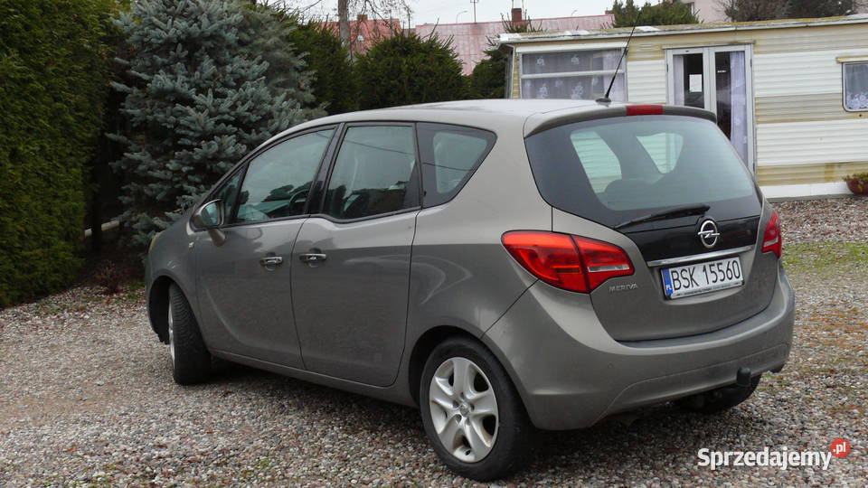 Opel Meriva 14 benzyna 2012r sprowadzony radio podlaskie Sokółka