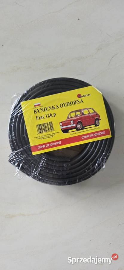 Fiat 126p rynienki ozdobne Dachu Solec Kujawski