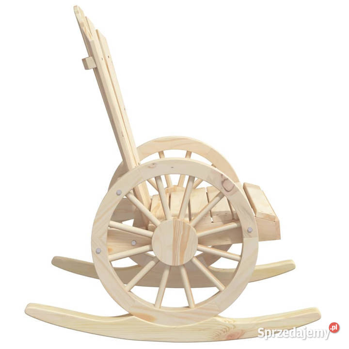Krzesła bujane Adirondack 2 lite drewno jodłowe Warszawa