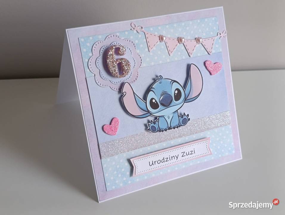 Personalizowana kartka urodzinowa ręcznie Łódź