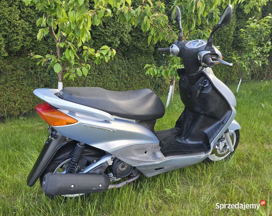 Yamaha Cygnus X 125 na KatB Gorzów Wielkopolski