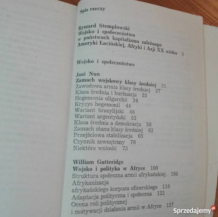 Wojsko i społeczeństwo w Trzecim Świecie
