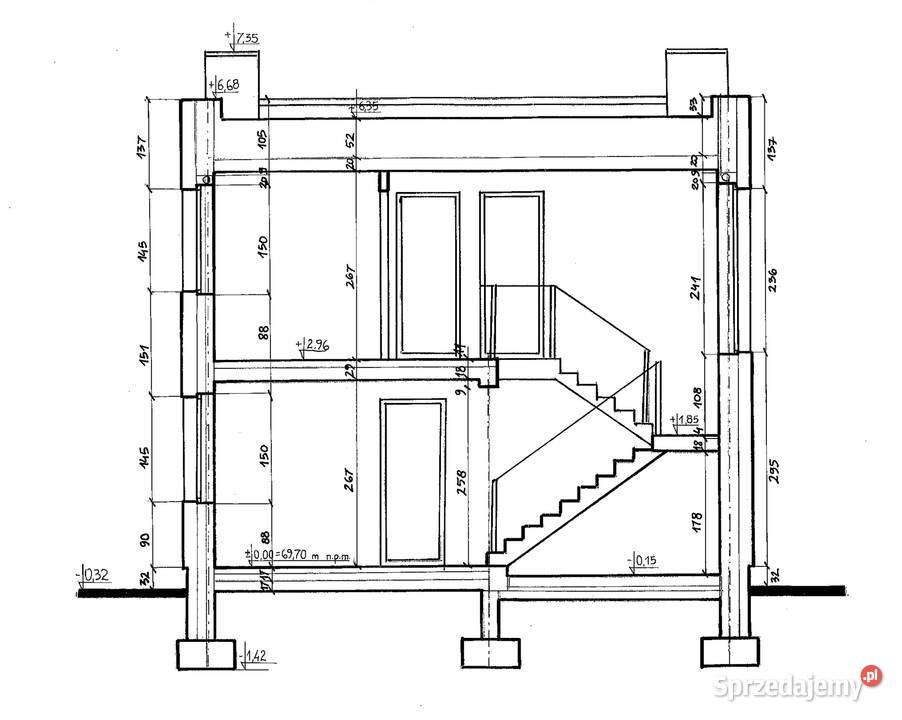 Rysunek techniczny odręczny rapidograf kalka CAD Pozostałe sprzedam