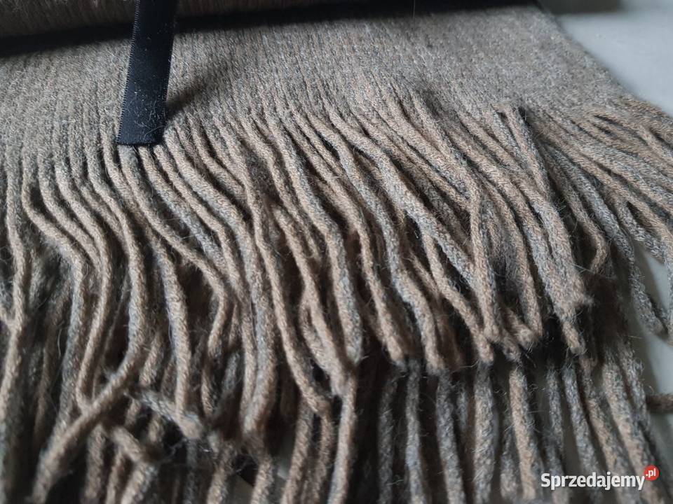 Długi wełniany szal chusta szalik pareo okrycie Uniseks Pozostałe Kielce