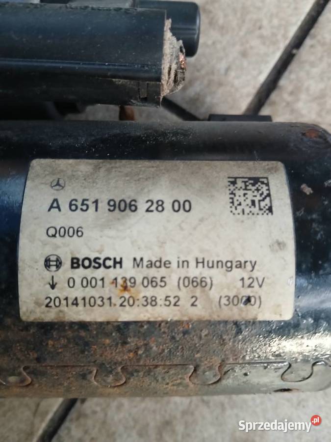 Rozrusznik mercedes Łęczna sprzedam