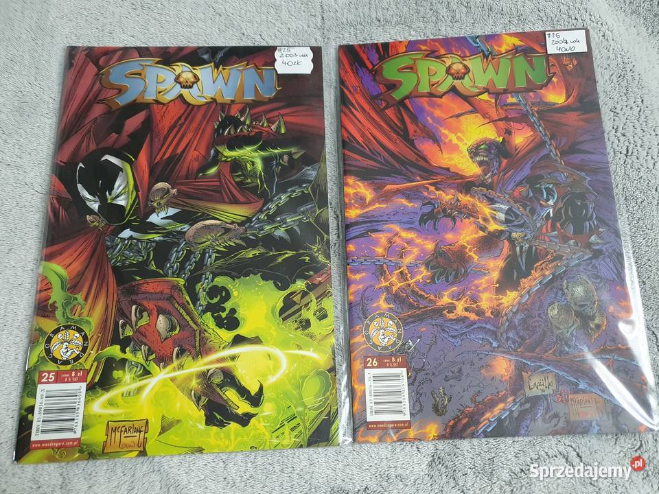 Spawn zestaw 5 komiksów TMSemic Mandragora