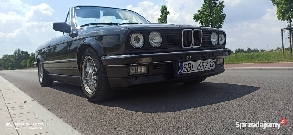 bmw e30 cabrio przebieg 95 Imielin sprzedam