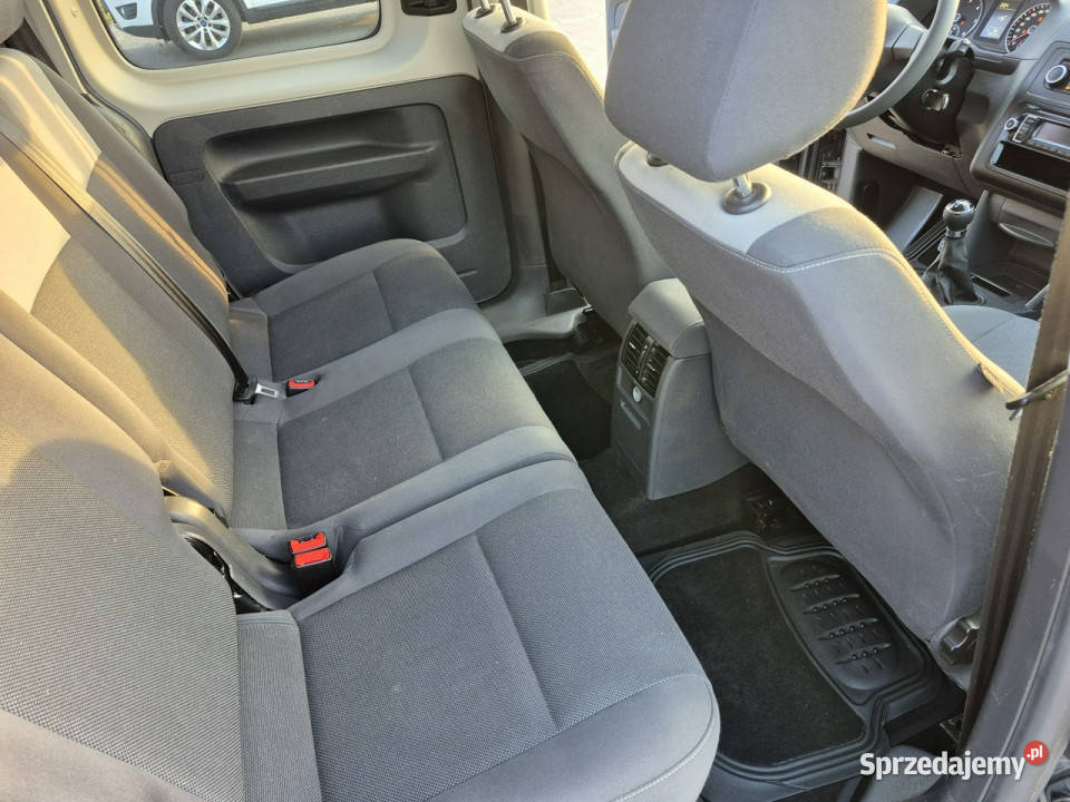 Volkswagen Caddy 16tdi MAXI 7 FOTELI pdc ładny immobilizer lubelskie Drelów