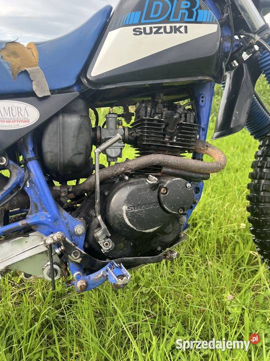 Suzuki dr 125 zarejestrowana w Mszana Dolna