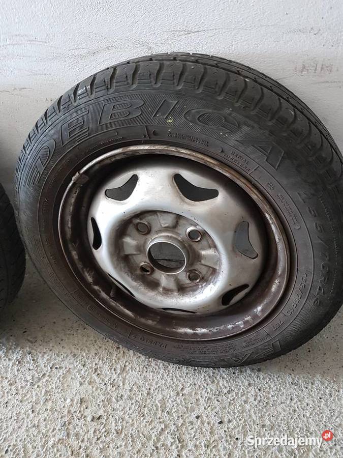 Komplet 4 kół R13 155x70mm 75T ze suzuki swift Tarnów