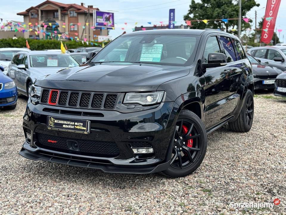 Jeep CHEROKEE SRT 64 V8 HEMI Salon Polska Full pomorskie