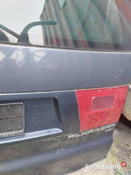 SEAT ALHAMBRA Mk1 I LIFT KLAPA BAGAŻNIKA TYŁ osobowe pomorskie Wejherowo