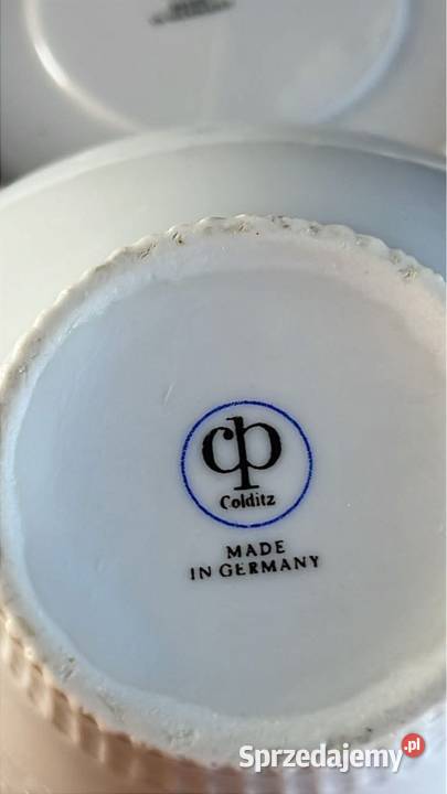 Duo porcelanowe Golditz Made in Germany Z Gdańsk sprzedam