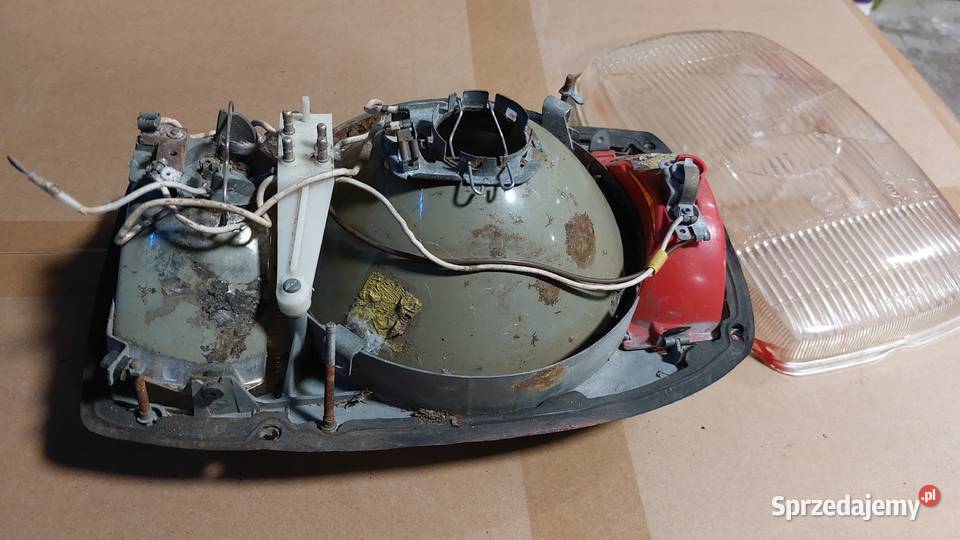 Mercedes W115 reflektor plus dodatkowe szkło Miłków