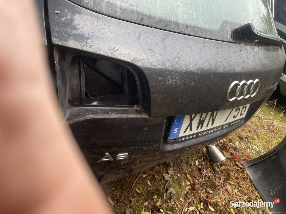 Klapa tył AUDI A6 C6 Avant LZ9Q Darłowo