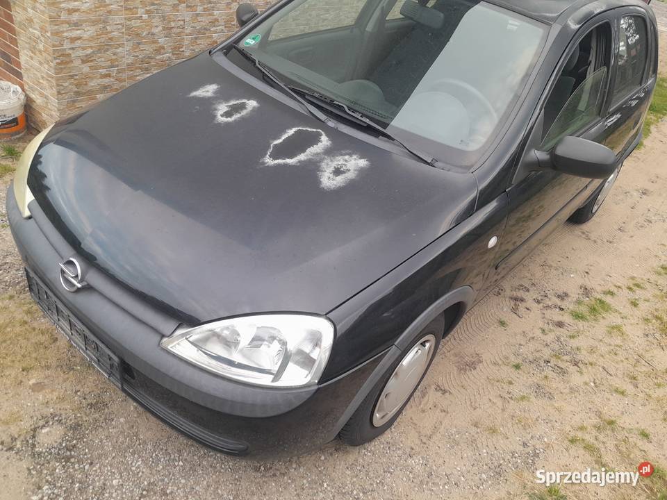 Opel Corsa C 10 benzyna 54 2001r z de 5drzwi 118556km Corsa Szamotuły