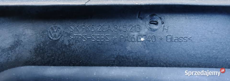 VW TROC SZYBA BOCZNA DRZWI LEWY TYŁ 2GA845213H małopolskie Rożnów
