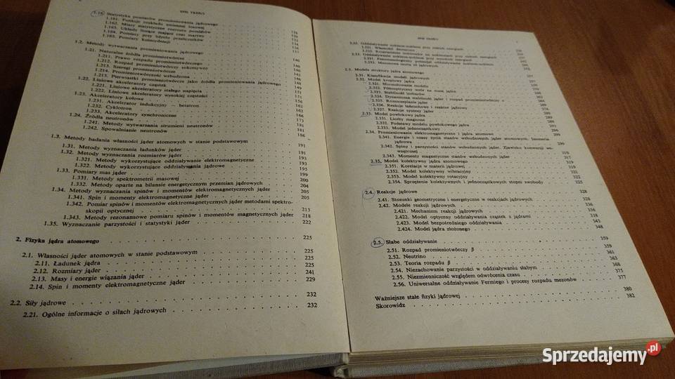 Wstęp do fizyki jądra atomowego Adam pomorskie Gdańsk sprzedam