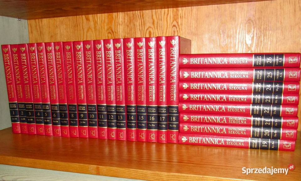 Britannica Encyklopedia szkolna T 126 Antykwariat lubelskie Bychawka Trzecia